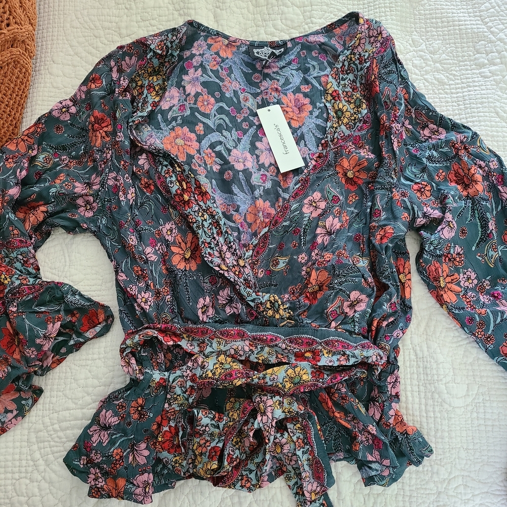 Angie top multi colored